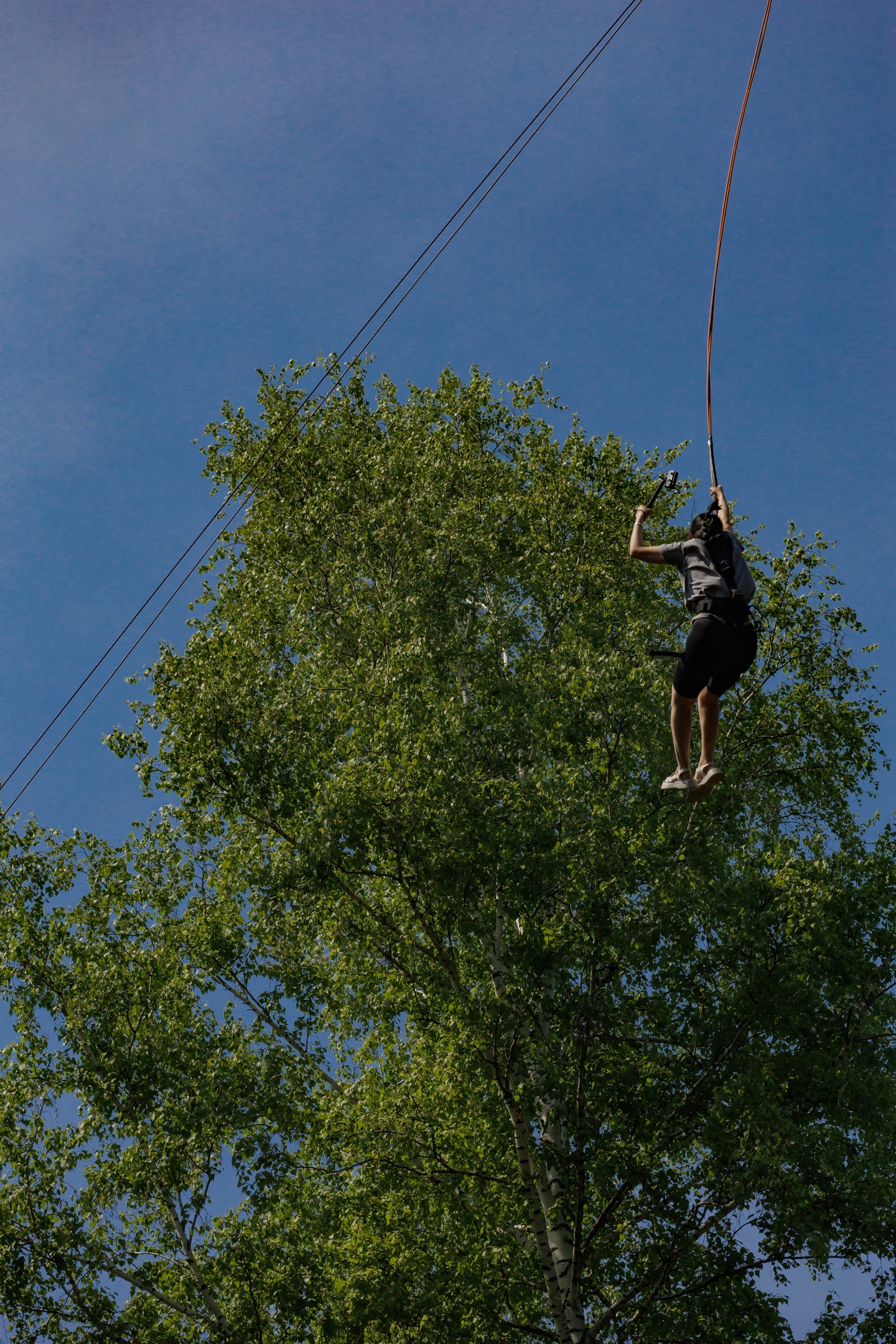 Роупджампинг: прыжок с веревкой