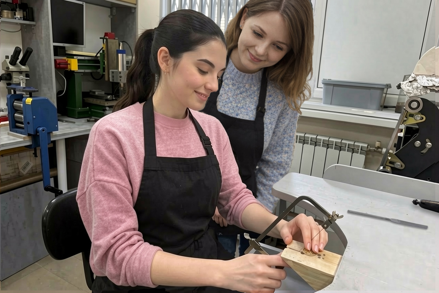 Ювелирный мастер-класс по изготовлению подвески